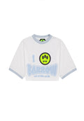 BARROW KIDS T-SHIRT CROPPED CON LOGO