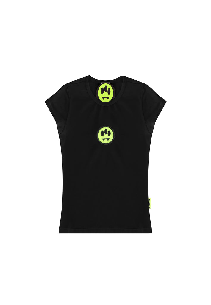 BARROW KIDS T-SHIRT SMILEY MESH
