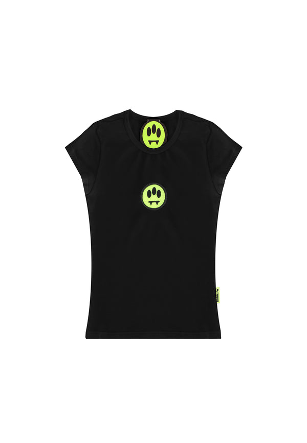 BARROW KIDS T-SHIRT SMILEY MESH