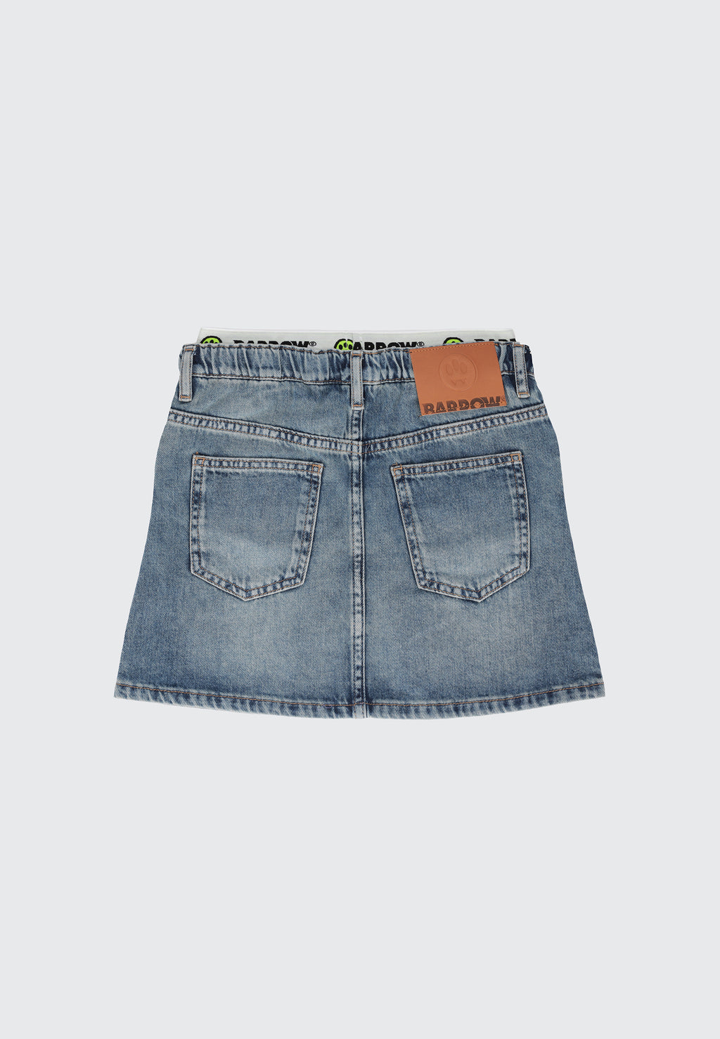 TEDDY MULTICOLOR DENIM SKIRT