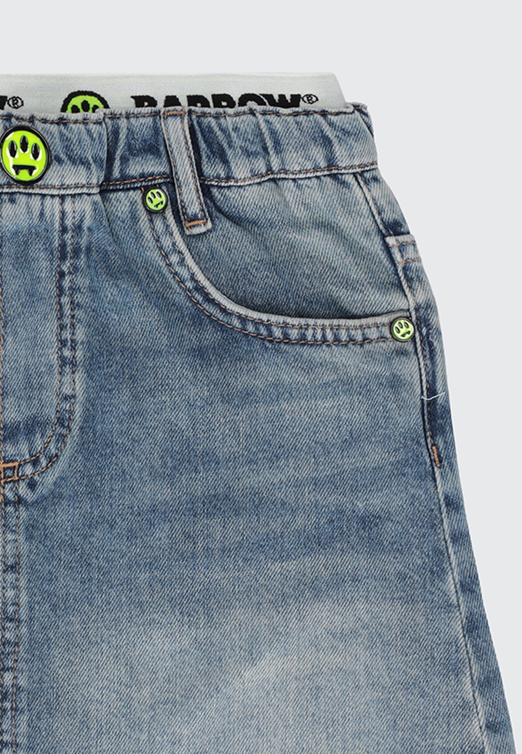 TEDDY MULTICOLOR DENIM SKIRT