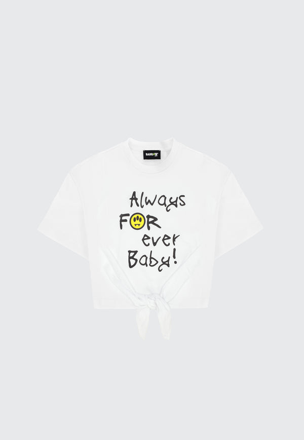 CROPPED T-SHIRT TEDDY MULTICOLOR
