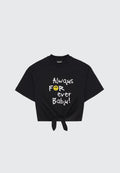 TEDDY MULTICOLOR CROPPED T-SHIRT