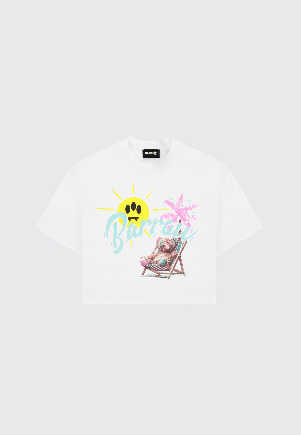BOBBLE CROPPED T-SHIRT