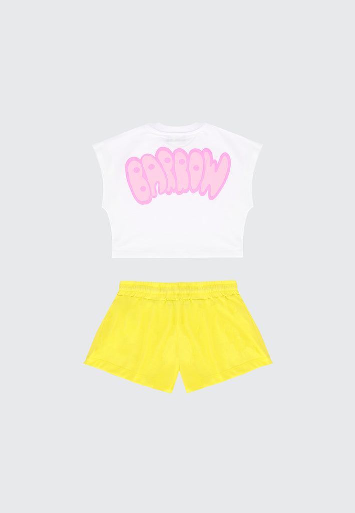 KIDS SET CROP TOP/SHORTS BOBBLE