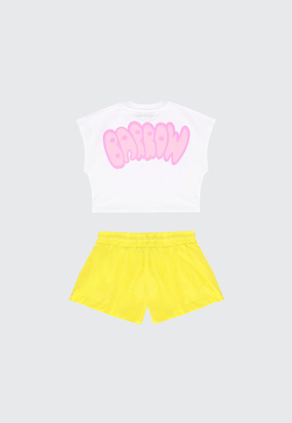 KIDS SET CROP TOP/SHORTS BOBBLE