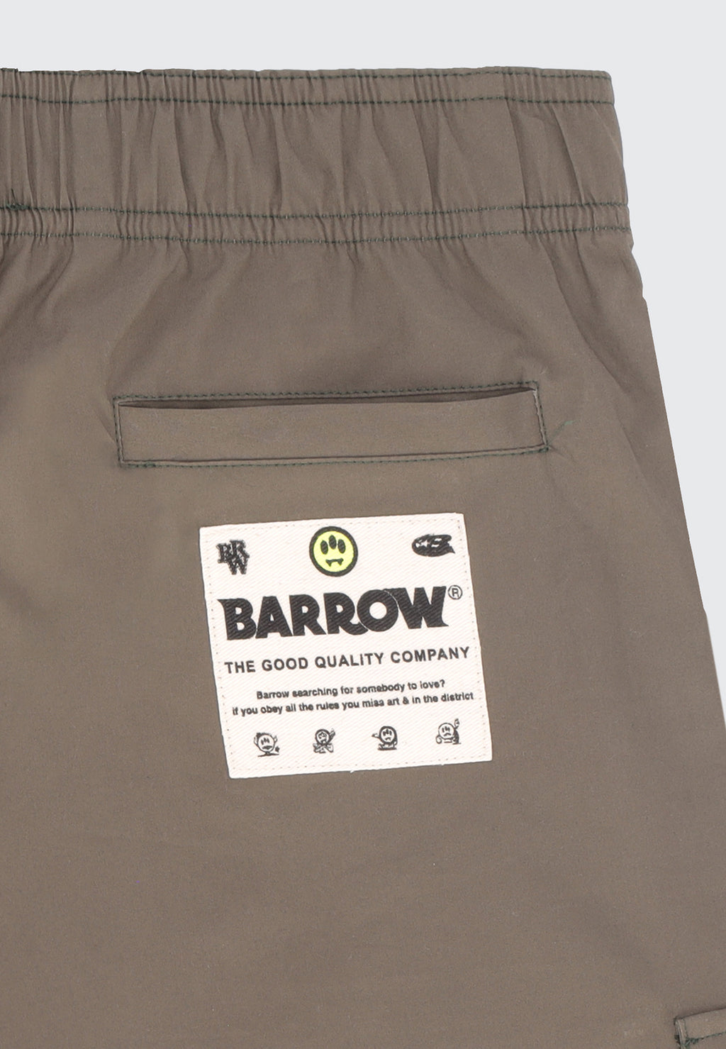 STICKERS GABARDINE CARGO SHORTS