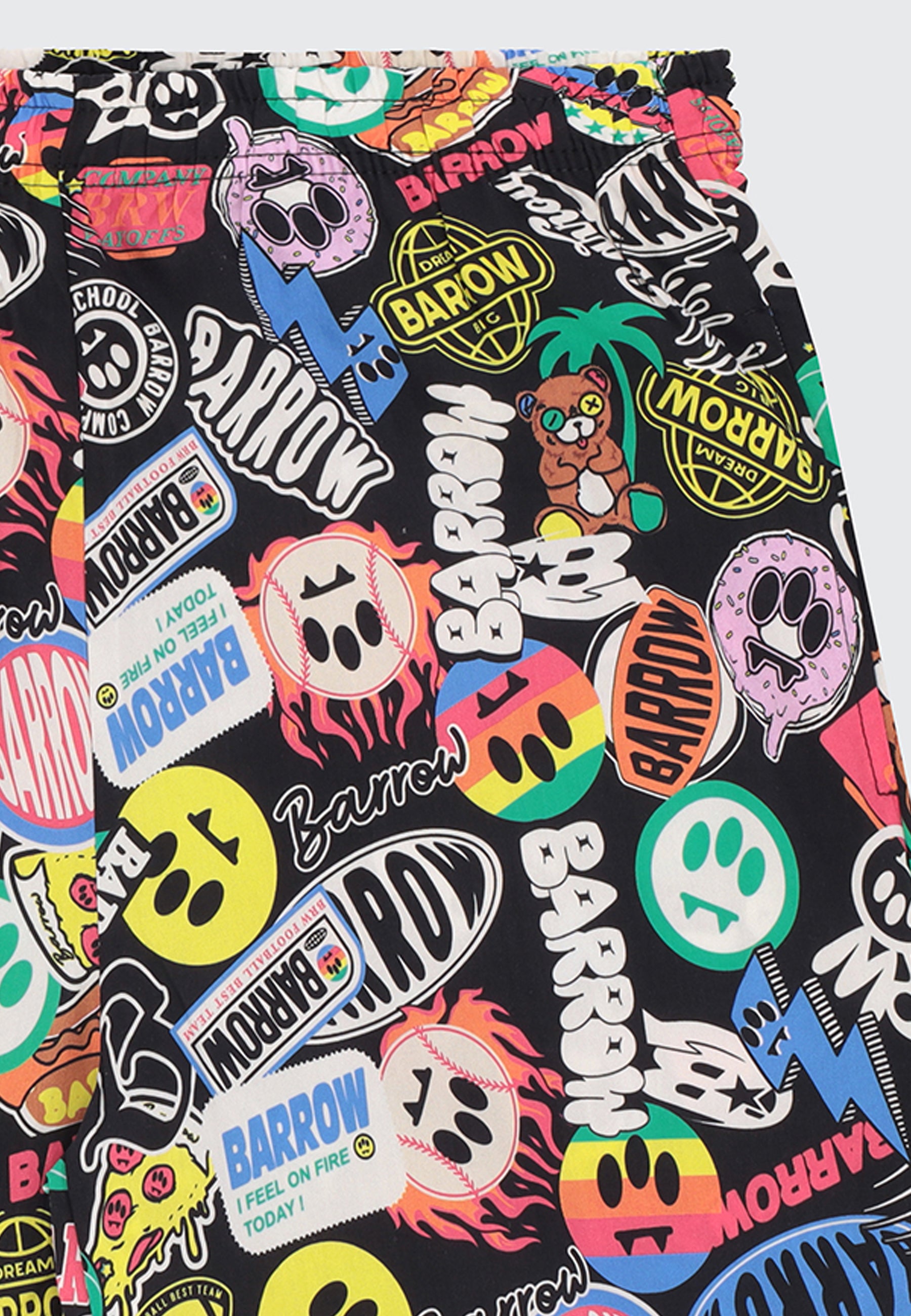 POPELINE STICKERS SHORTS