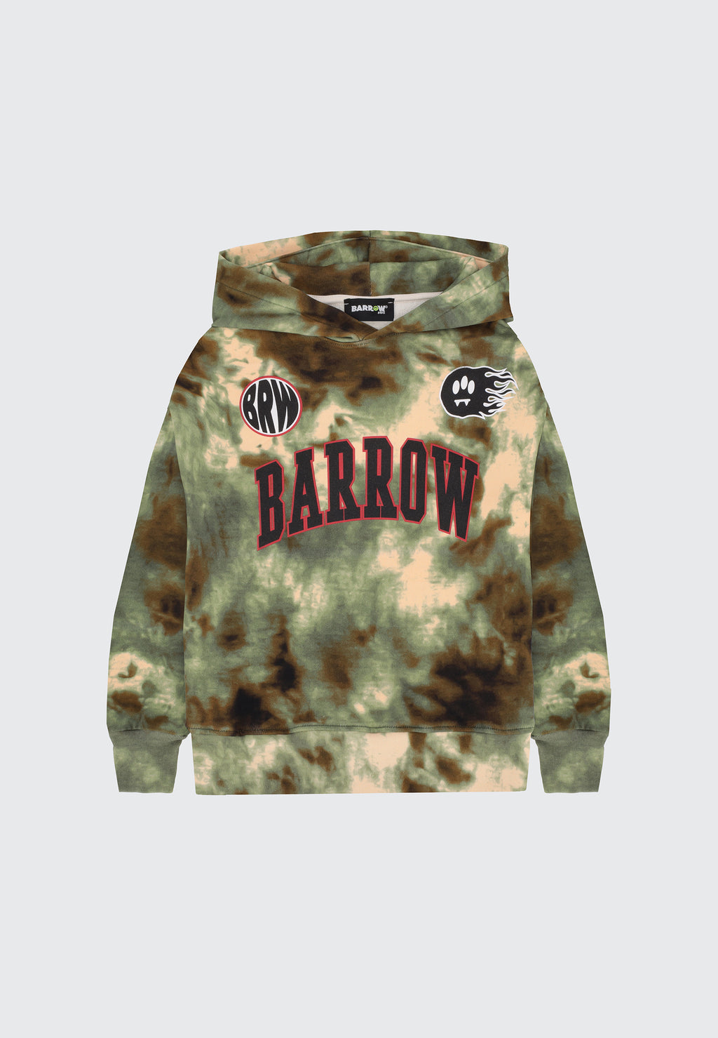 FIRE OVER CAMO HOODIE