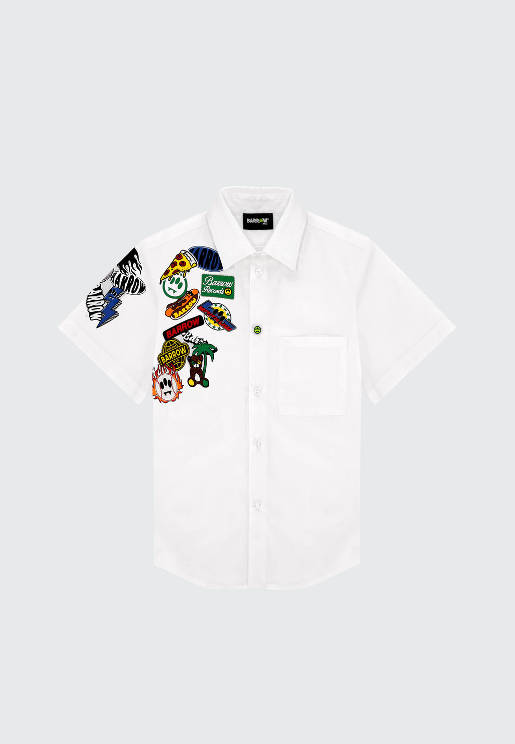 BARROW KIDS CAMICIA STICKERS