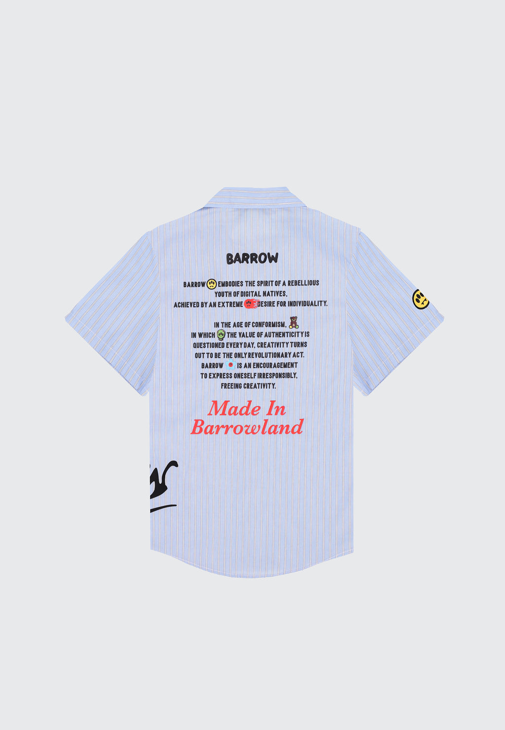 BARROW KIDS CAMICIA GRAFFITI