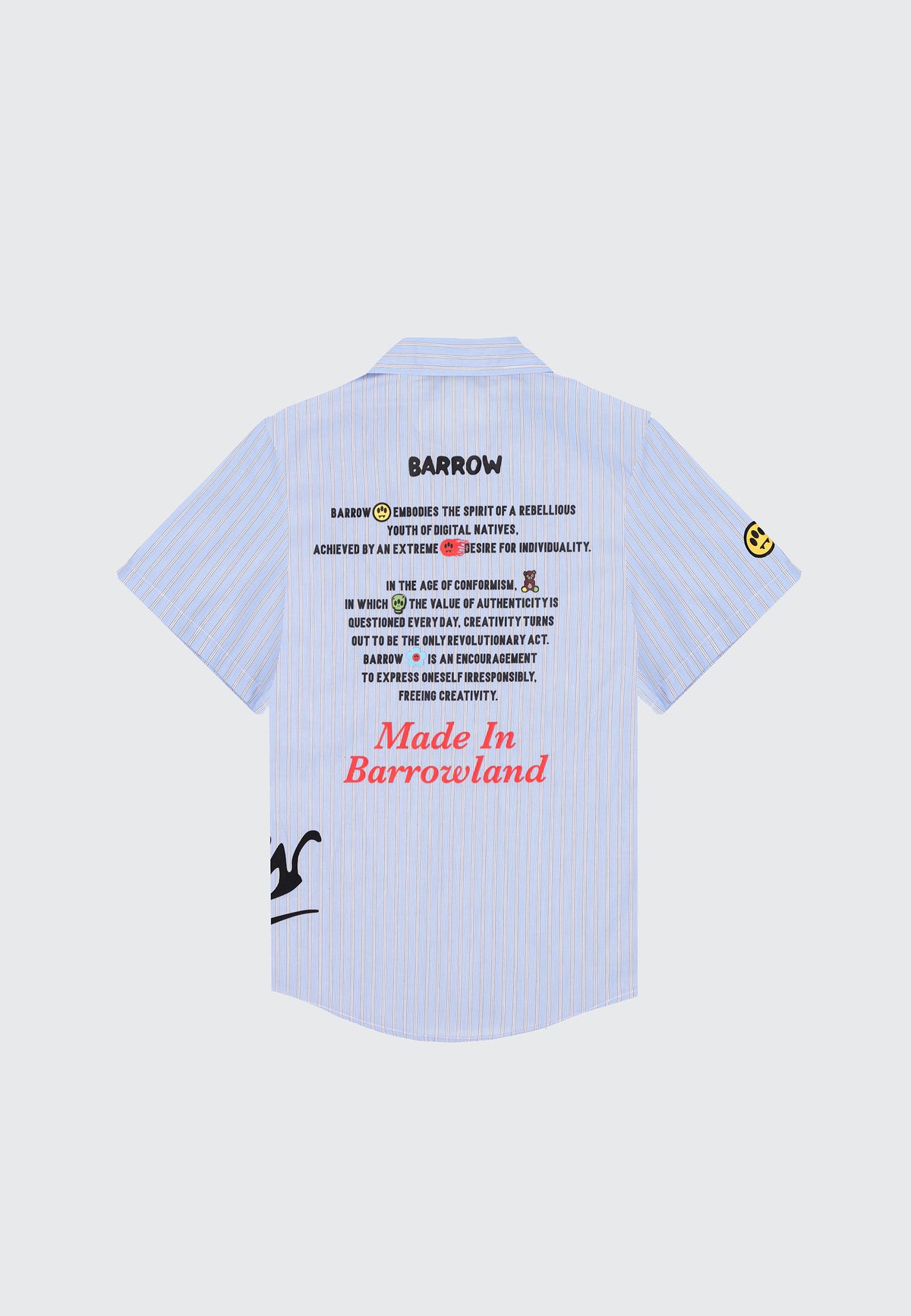 BARROW KIDS CAMICIA GRAFFITI
