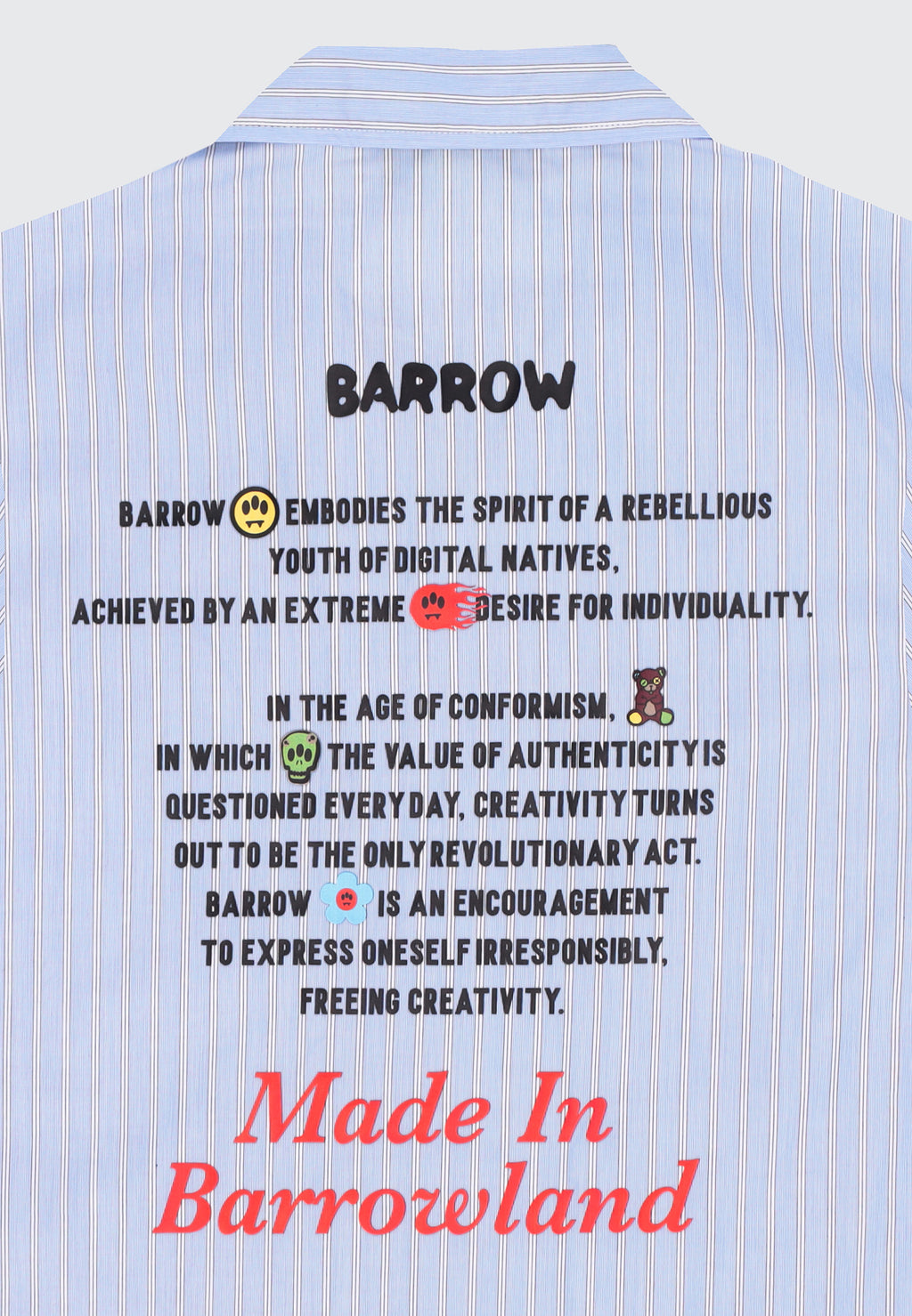 BARROW KIDS CAMICIA GRAFFITI