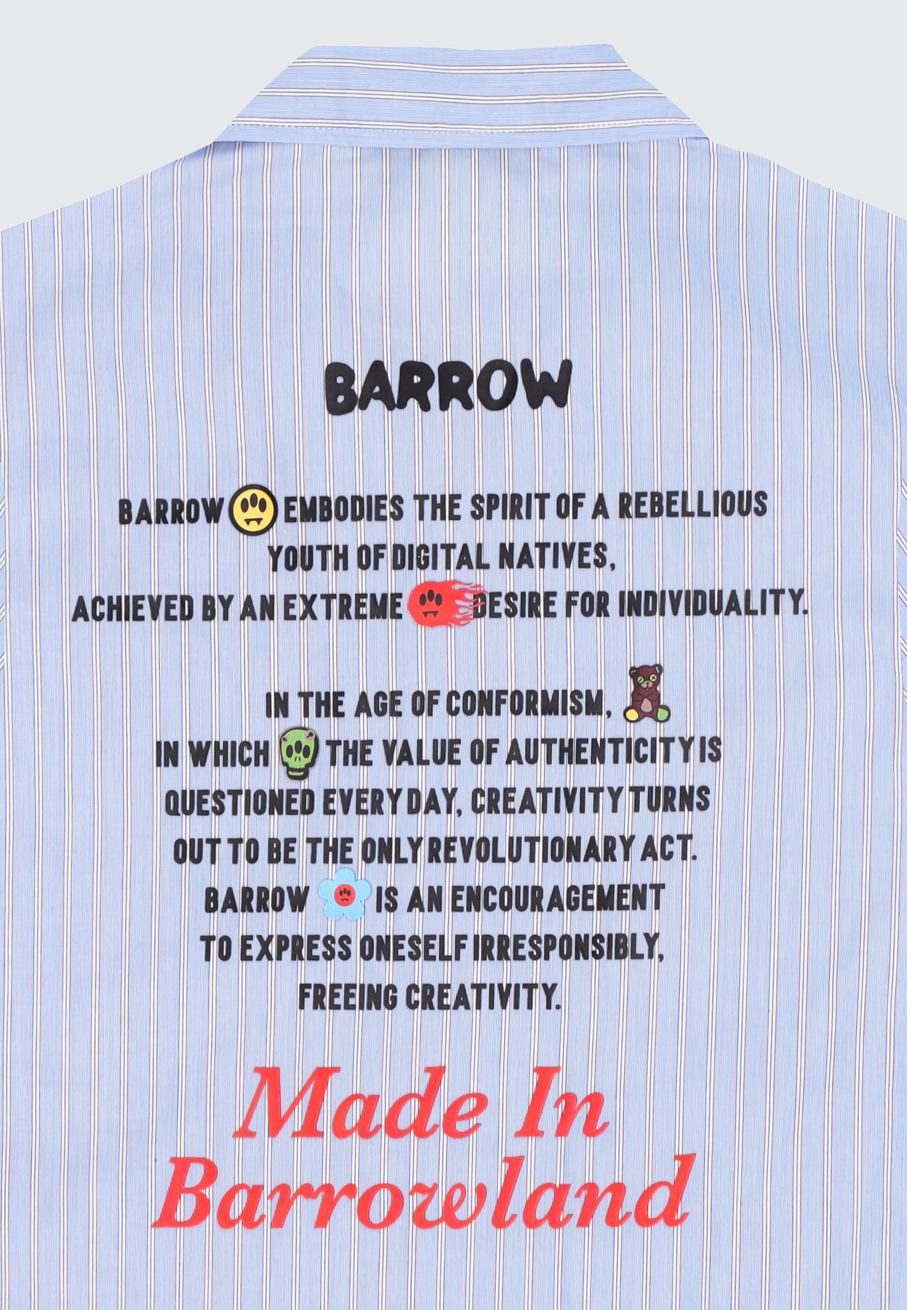 BARROW KIDS CAMICIA GRAFFITI