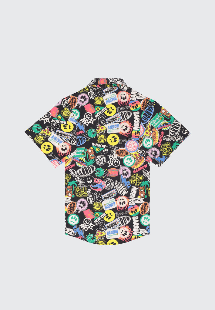 STICKERS BOWLING SHIRT