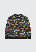 SPRAY OVER SWEATSHIRT