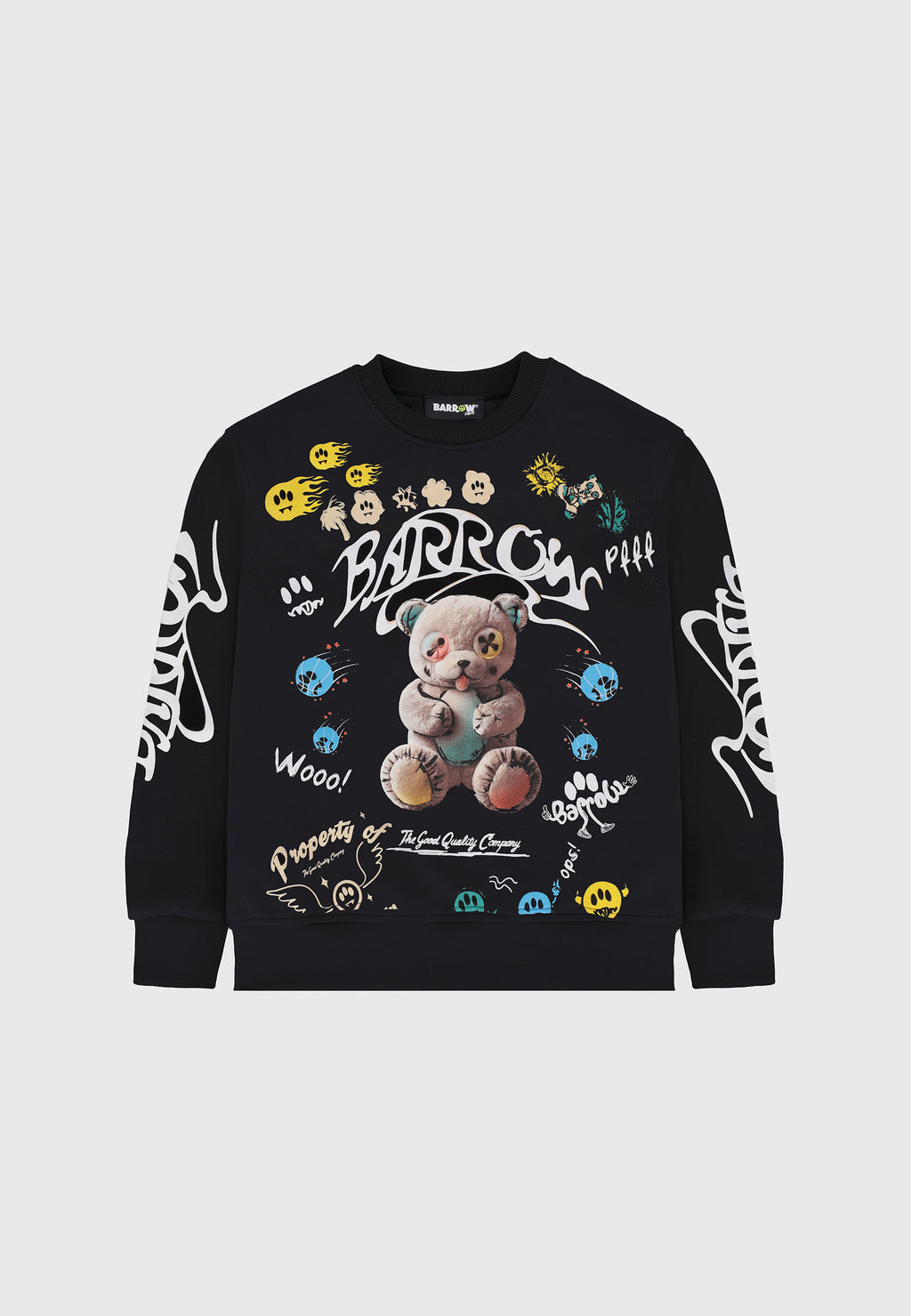 GRAFFITI OVER SWEATSHIRT