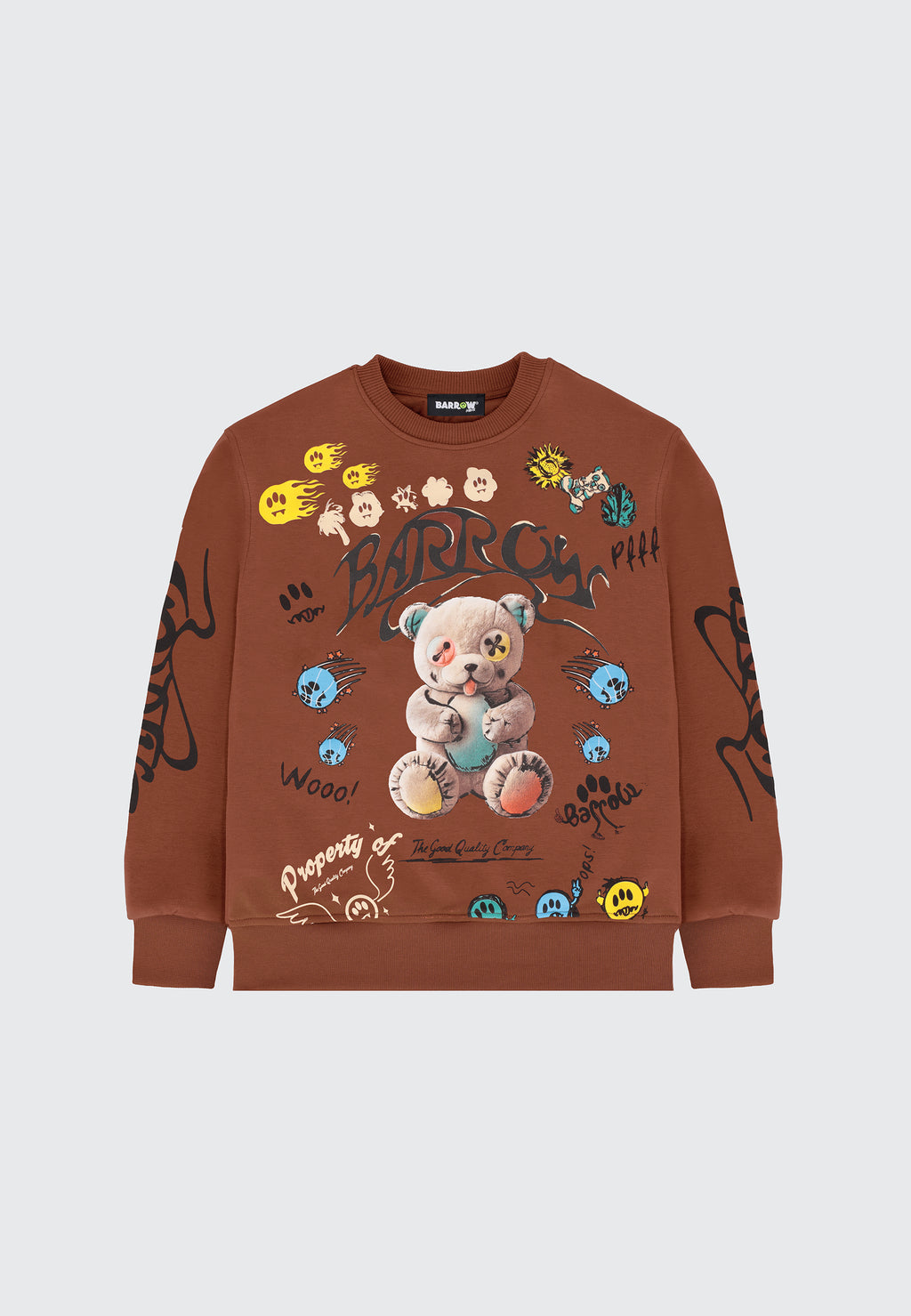 GRAFFITI OVER SWEATSHIRT