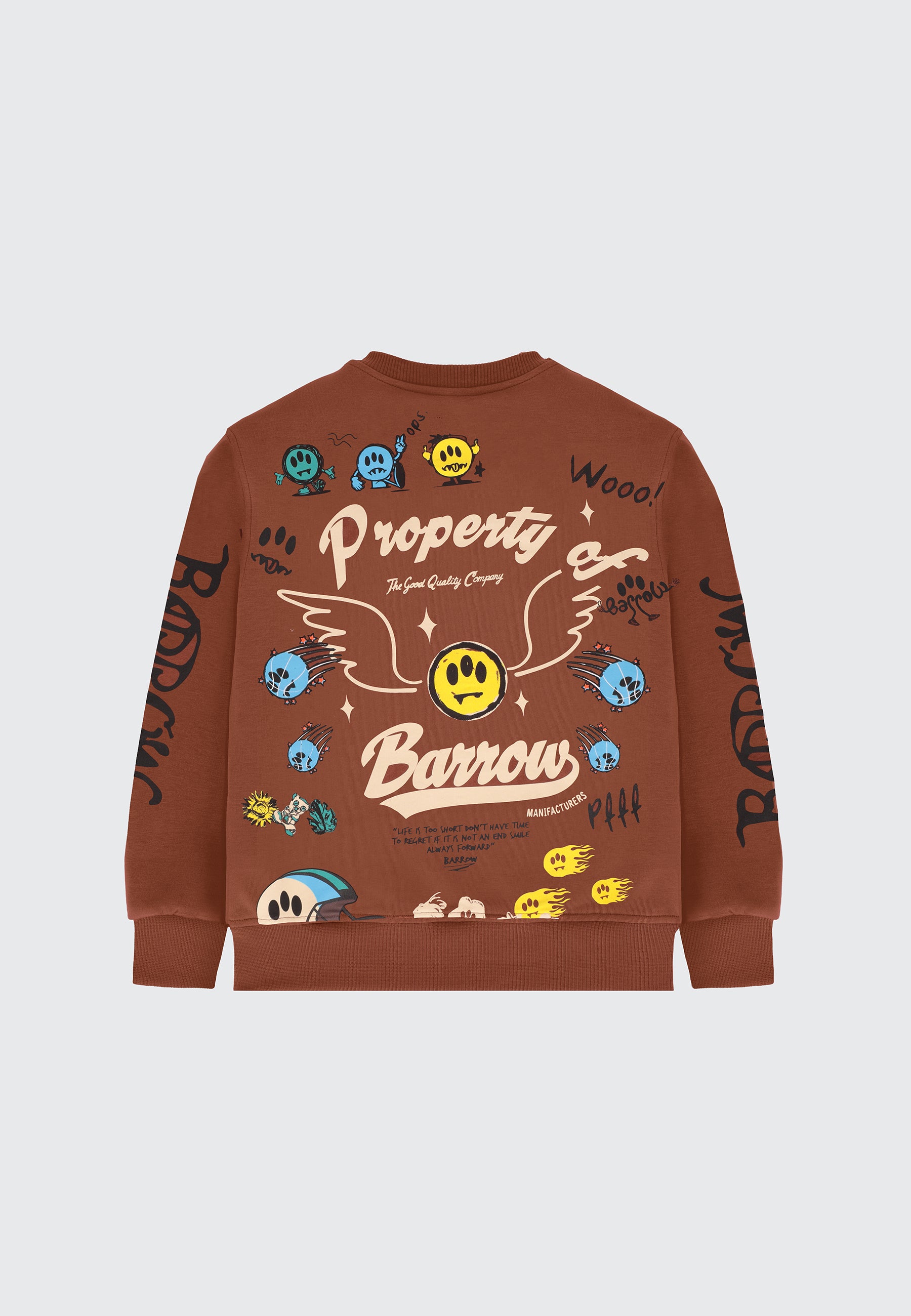 GRAFFITI OVER SWEATSHIRT