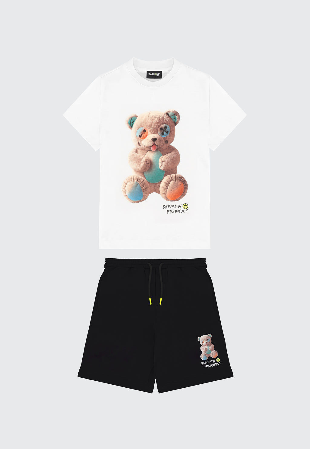 TEDDY T-SHIRT/SWEATSHORTS SET