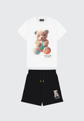 TEDDY T-SHIRT/SWEATSHORTS SET