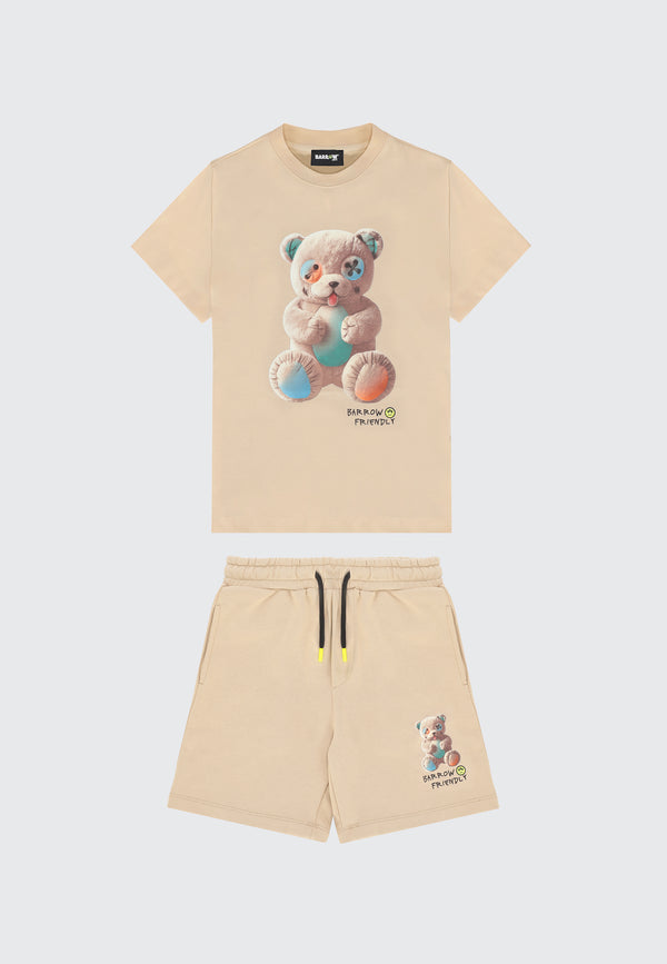 SET T-SHIRT/SHORTS TEDDY
