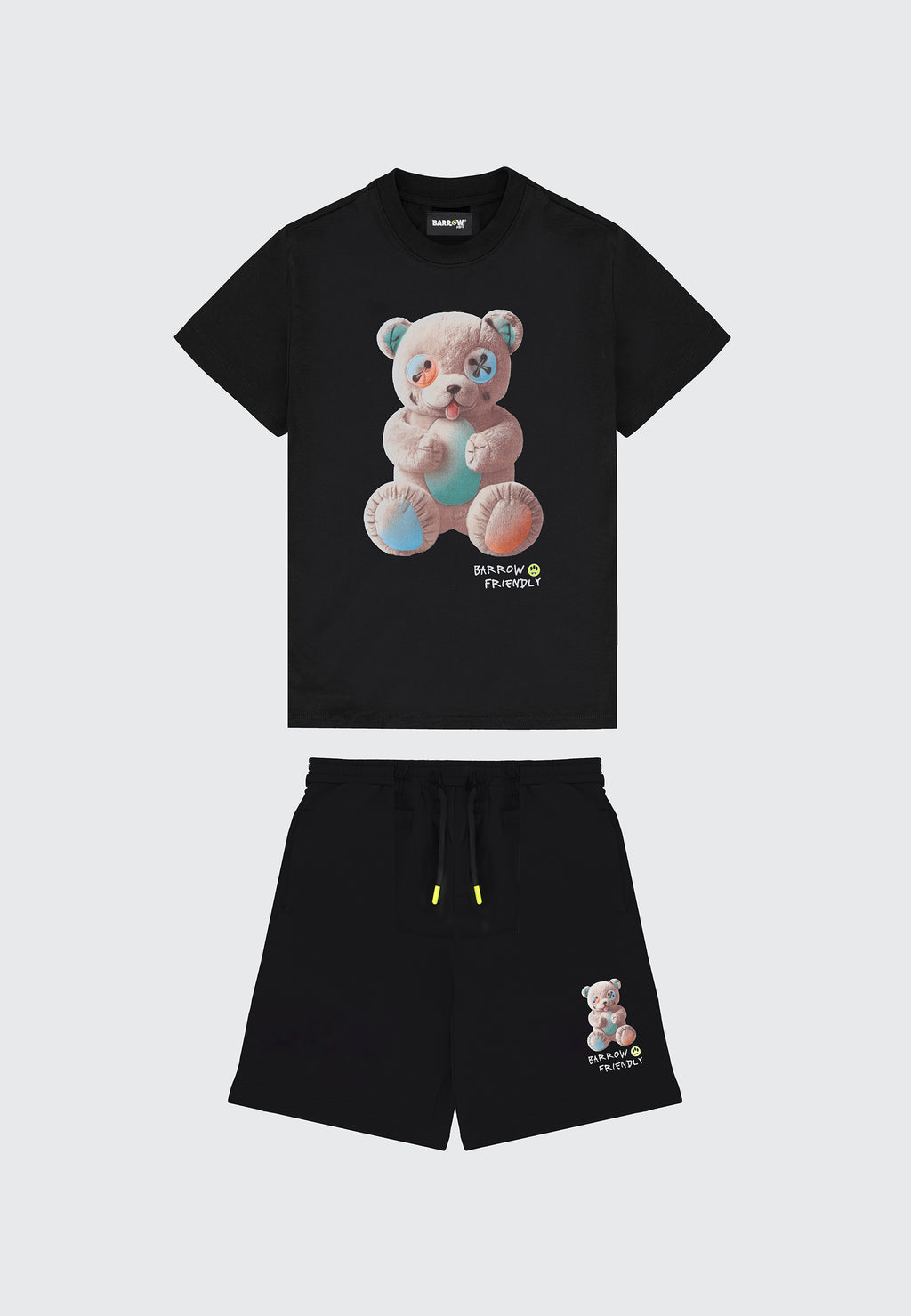 BARROW KIDS SET T-SHIRT/SHORTS TEDDY