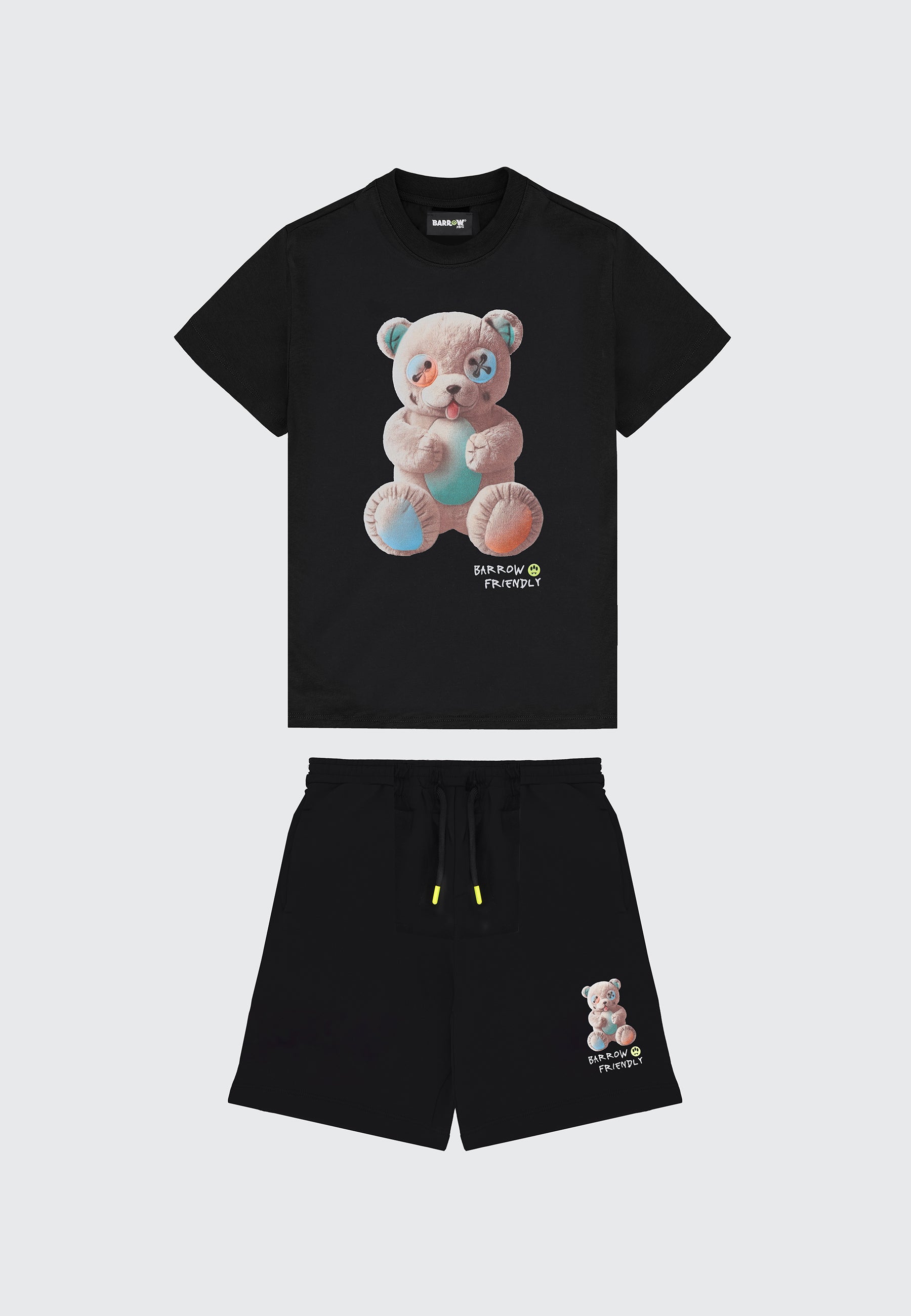 BARROW KIDS SET T-SHIRT/SHORTS TEDDY