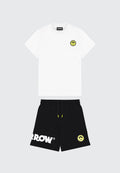 ICONIC T-SHIRT/SWEATSHORTS SET