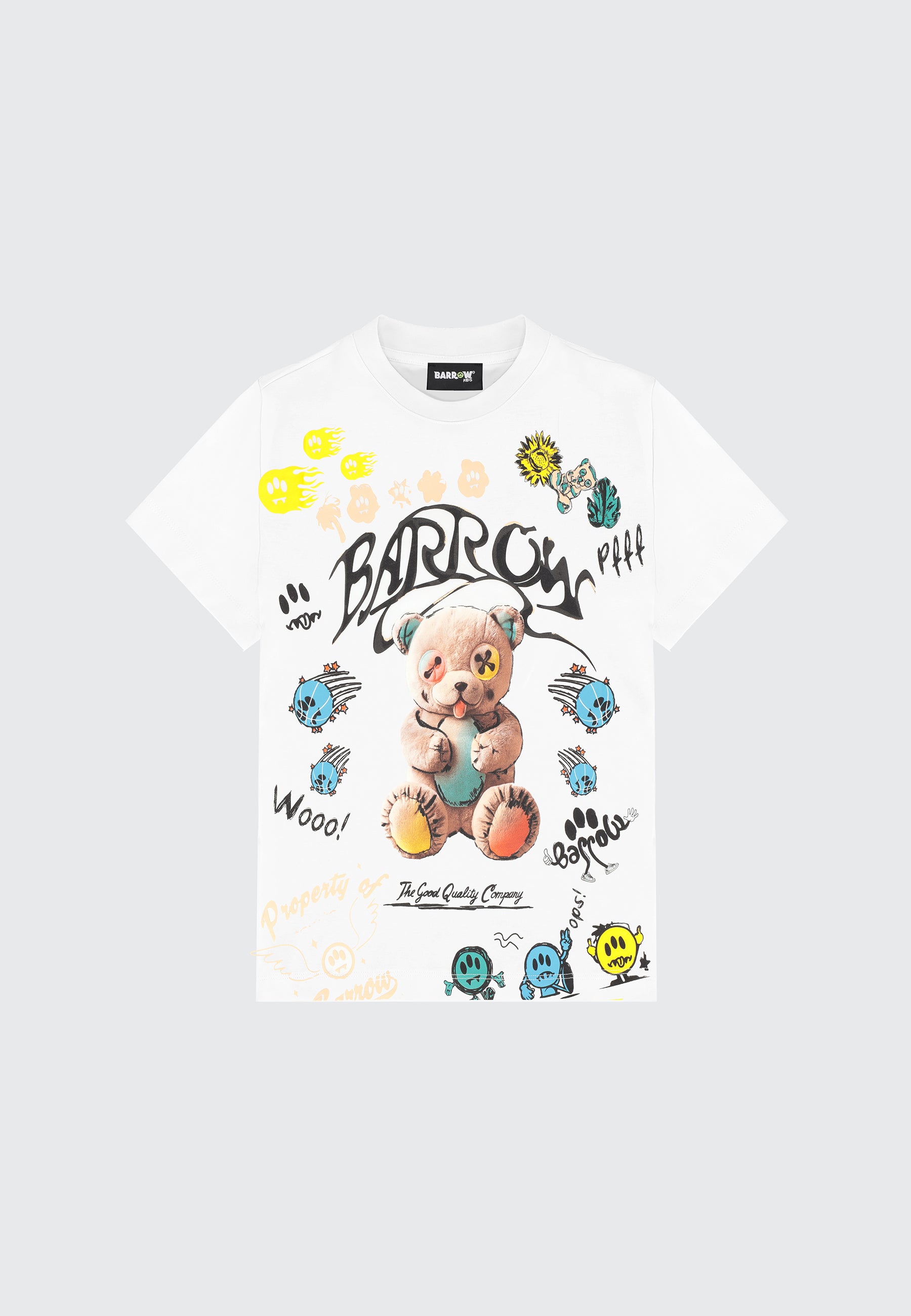 BARROW KIDS T-SHIRT OVER GRAFFITI