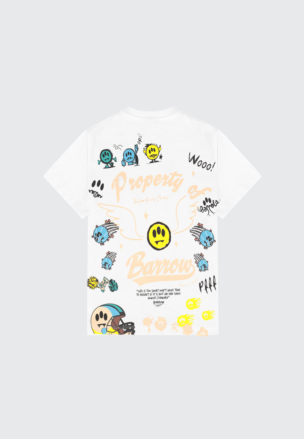 BARROW KIDS T-SHIRT OVER GRAFFITI