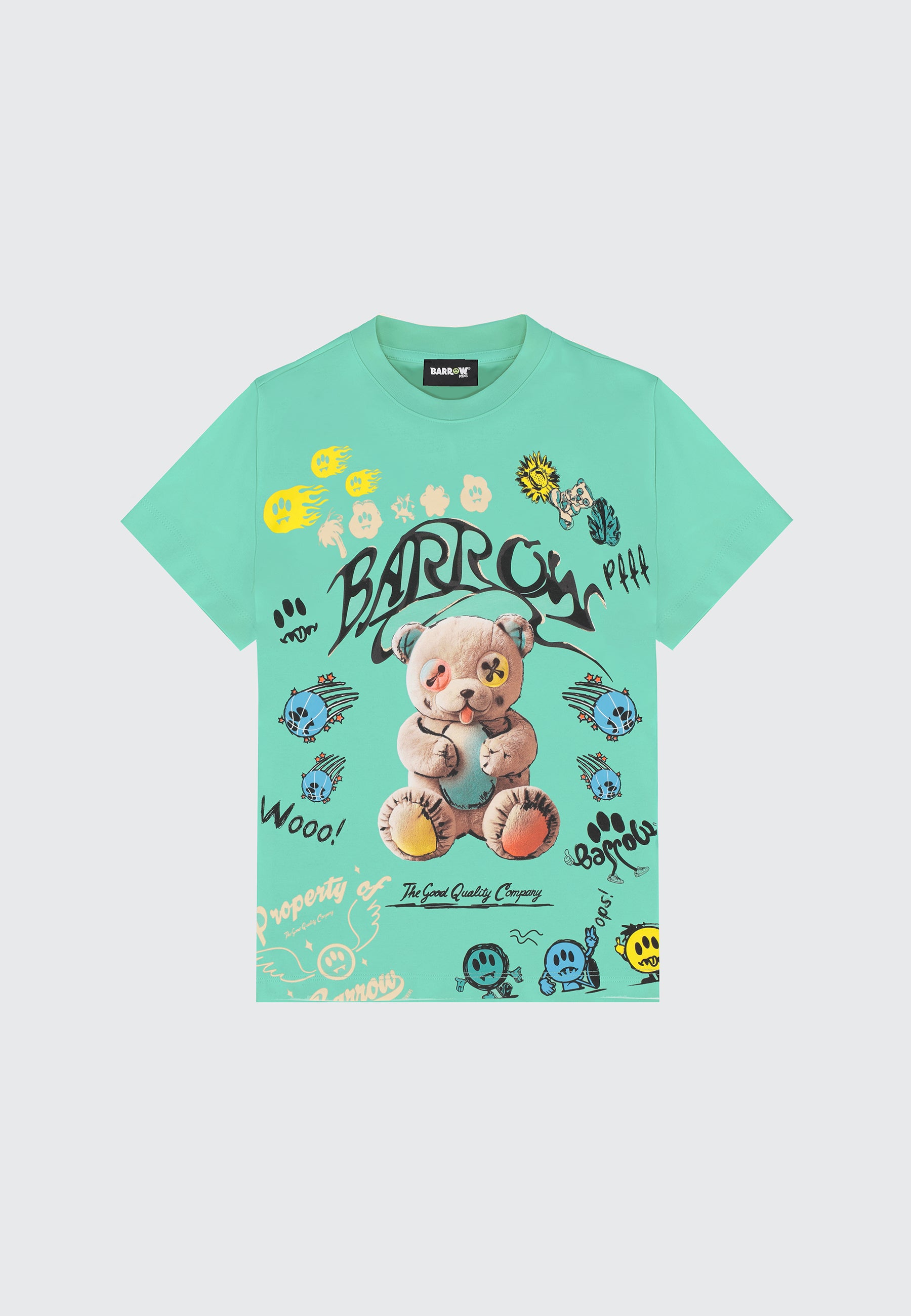 BARROW KIDS T-SHIRT OVER GRAFFITI