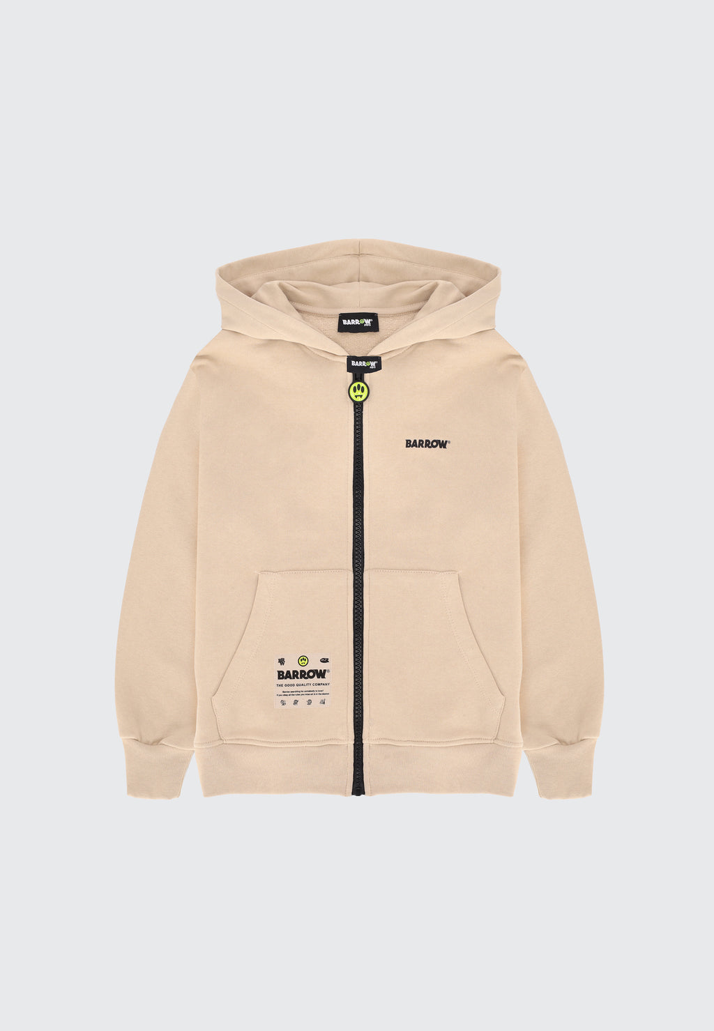 STICKERS ZIP HOODIE
