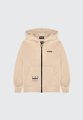 STICKERS ZIP HOODIE