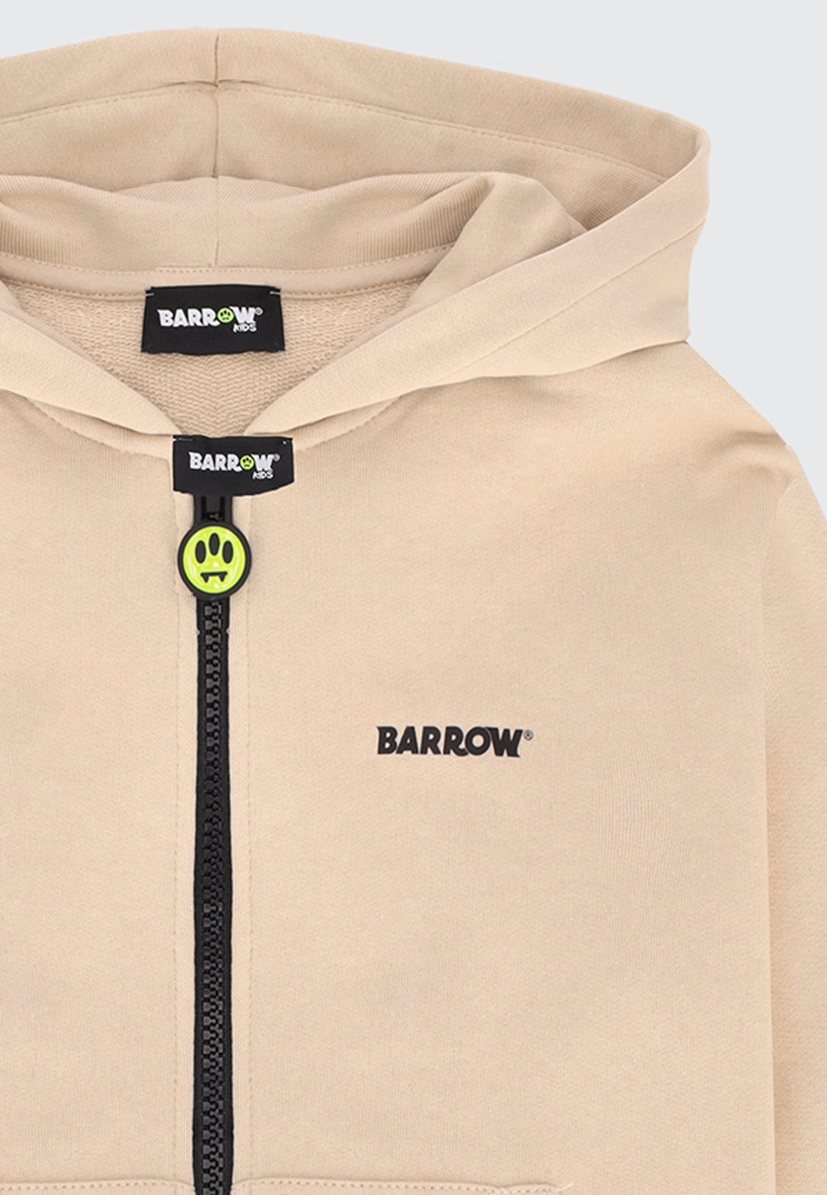 BAROW KIDS FELPA ZIP STICKERS