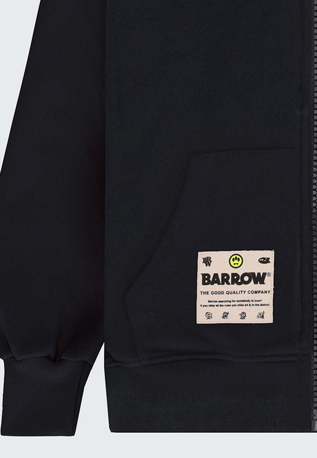 STICKERS ZIP HOODIE