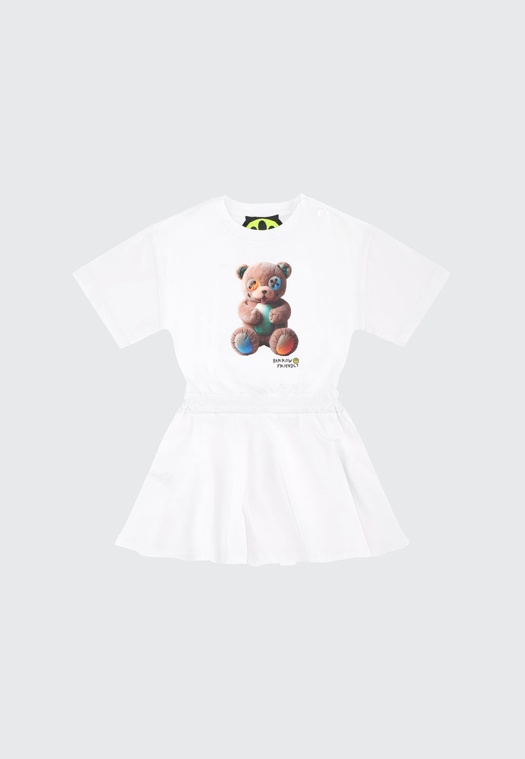NEWBORN GIRL TEDDY DRESS