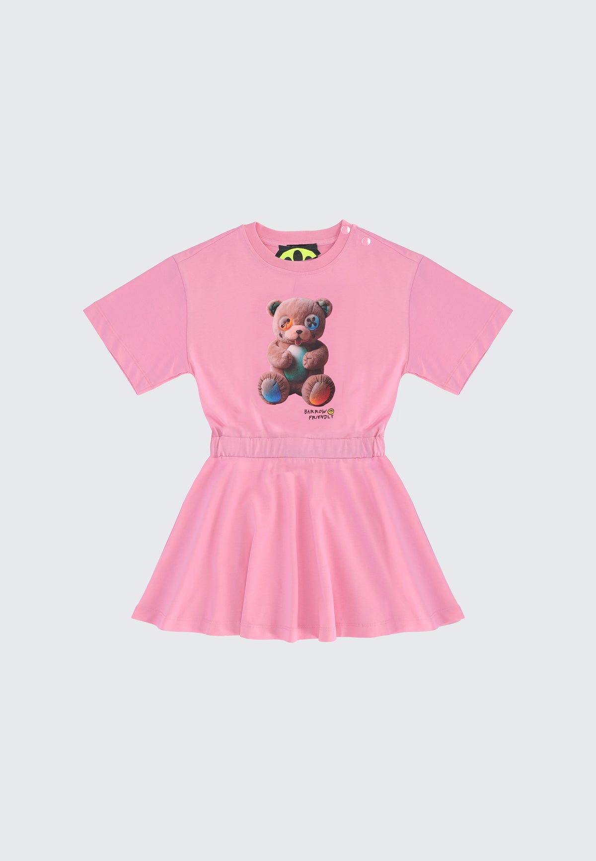 NEWBORN GIRL TEDDY DRESS