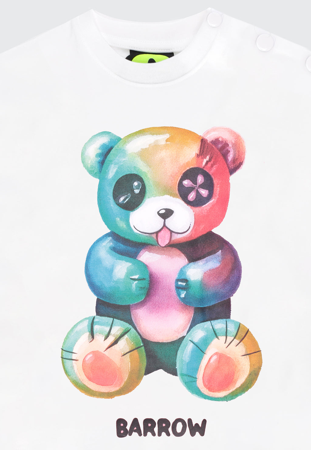 NEWBORN GIRL MULTICOLOR T-SHIRT/CYCLING SET