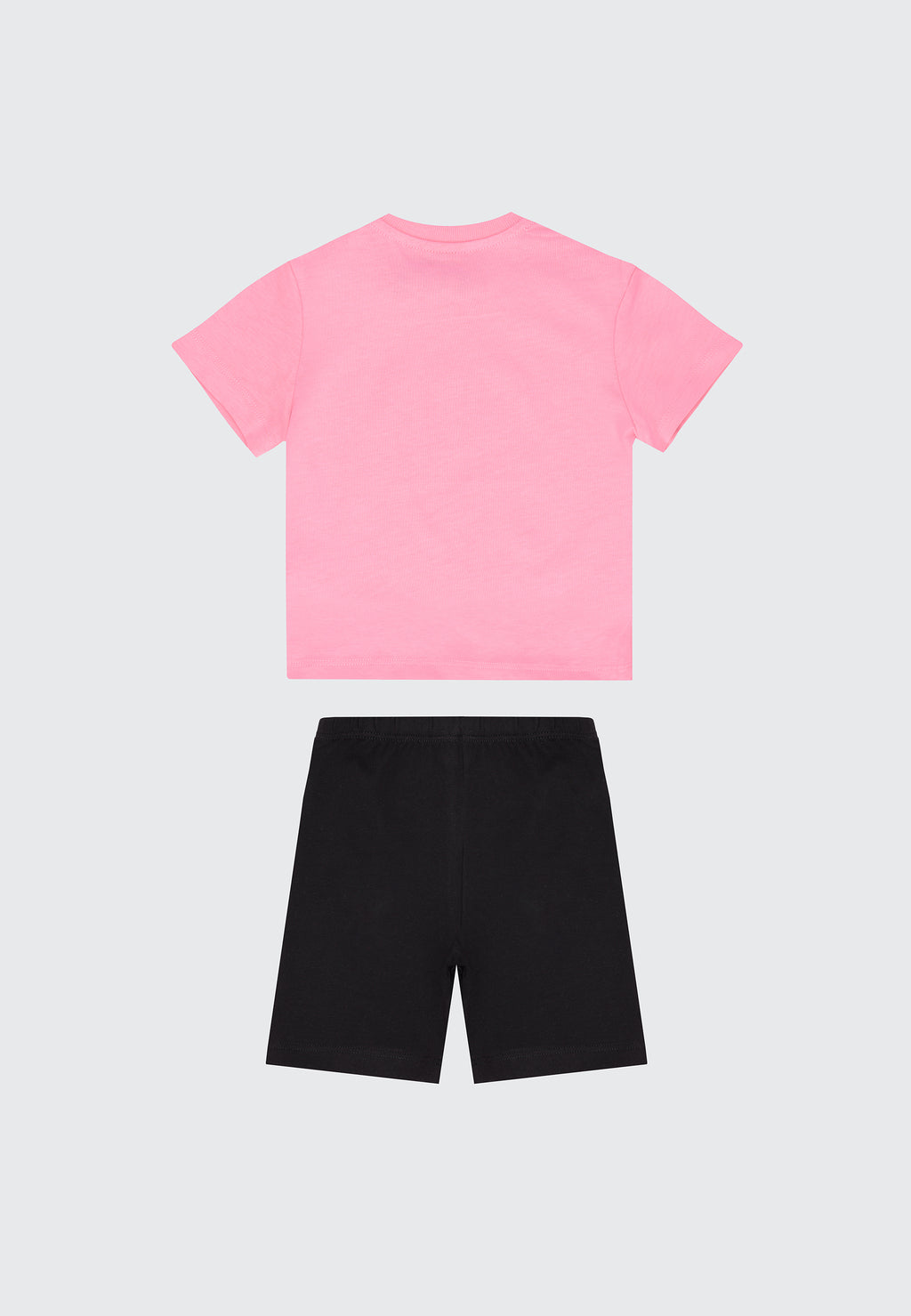 NEWBORN GIRL MULTICOLOR T-SHIRT/CYCLING SET