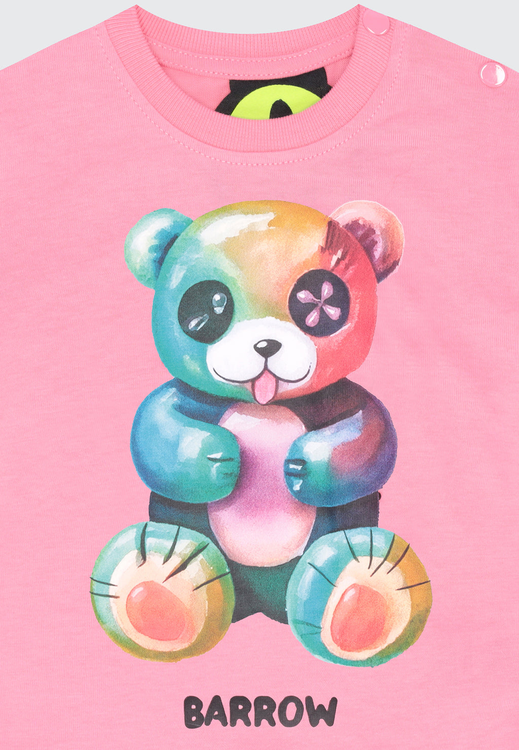 NEWBORN GIRL MULTICOLOR T-SHIRT/CYCLING SET