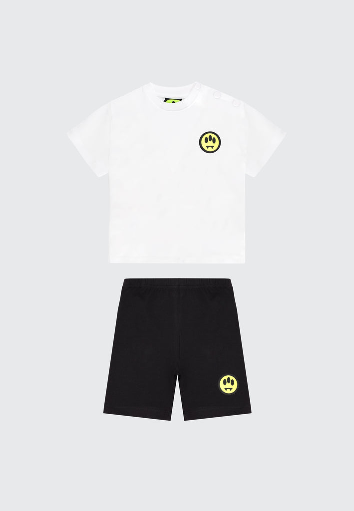 SET NEONATA T-SHIRT/LEGGING CICLISTA ICONIC