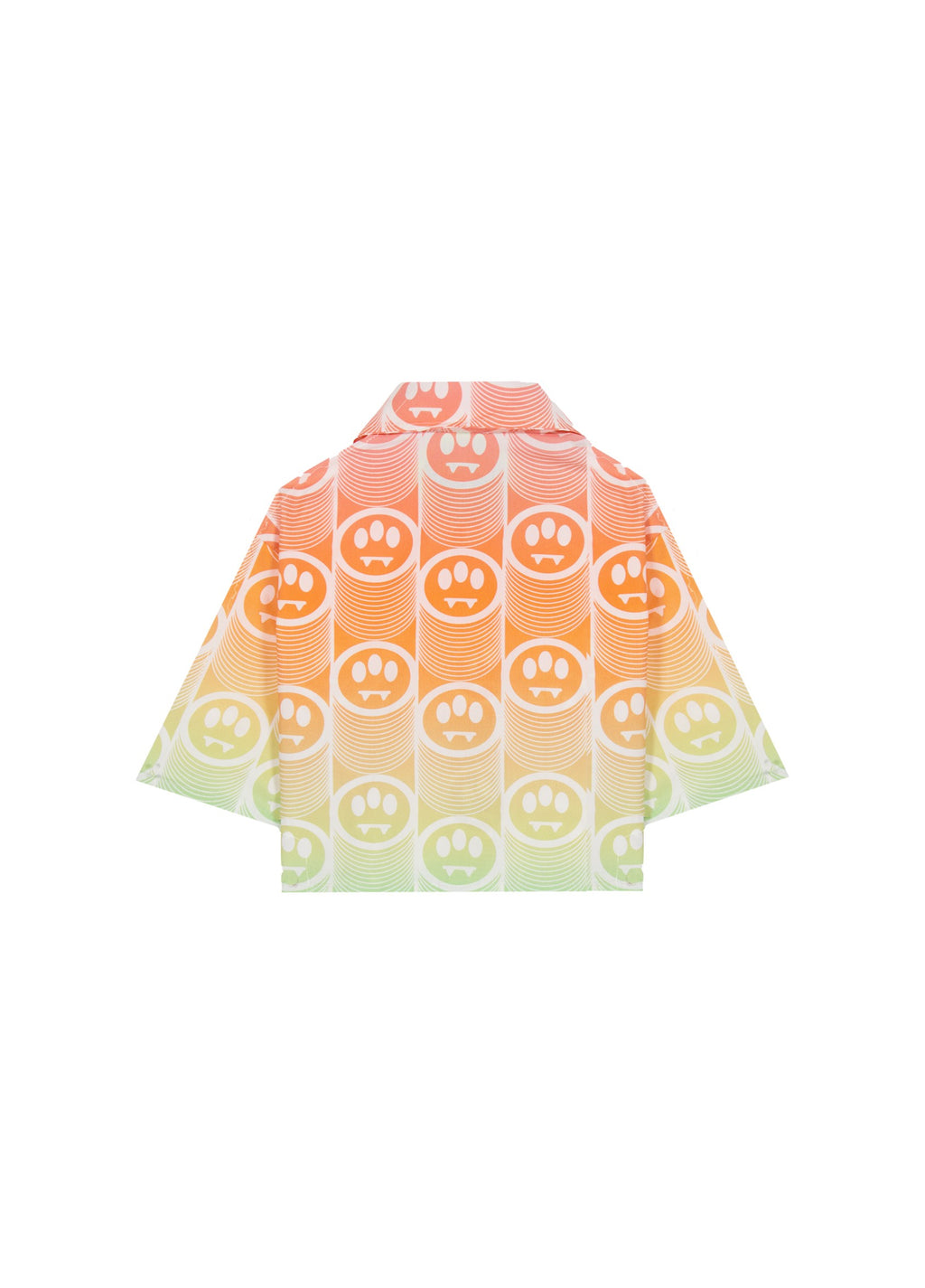 BARROW KIDS CAMICIA BOXY IN POPELINE